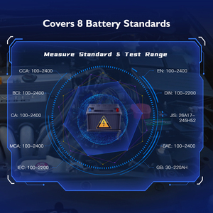 Profession eller BT280 Batteries ystem analysator Fabrik preis Auto <span class=keywords><strong>tester</strong></span> für verschiedene Batterien Code Reader Typ - Product Image 5