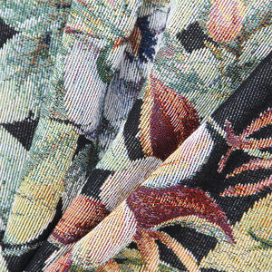 ओएम निर्माता कारखाने कस्टम विंटेज पुष्प जैक्वार्ड टेपेस्ट्री कंबल बुना हुआ फ्रिंज कंबल बुना हुआ फ्रिंज कंबल और बीविज्ञान प्रमाणित - Product Image 5