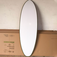 Planche de surf souple de haute qualité 7 '8' 9 'Logo personnalisé EPS sans cire eau surf eaux océaniques laisse de surf incluse; Sac en gros