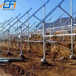 Perfil de Aluminio Anodizado de Bajo Precio Adecuado para Estructuras Solares, Herrajes de Montaje Solar, Estructuras de Montaje Solar - Product Image 3