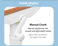 Bureau ZD bureau d'étude ergonomique multifonctionnel réglable, table à dessin et table d'étude pour enfants