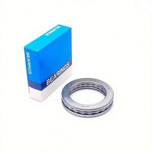 Rodamiento de Bolas de Empuje Unidireccional de Alta Velocidad de Acero Inoxidable 51405, Diámetro Interior de 25 mm, Ancho de 60 mm, Precisión P0/P6, Acero/Latón/Nylon - Product Image 1