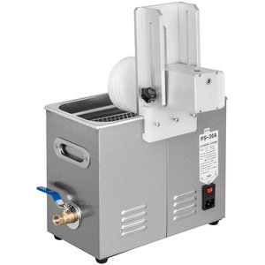 Limpiador Ultrasónico <span class=keywords><strong>Dental</strong></span> Industrial Eléctrico Nuevo de 6L, Máquina de Limpieza de Discos de Vinilo, Kit Completo con Rejilla de Secado - Product Image 3
