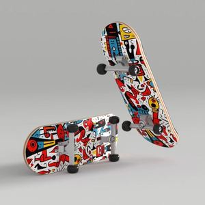 Fingerboard Profesional de Madera de Arce con Puntas para los Dedos, Tabla de Fingerboard, Finger Skateboard, Set de Fingerboard Profesional Personalizado - Product Image 2