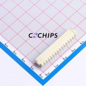 BX-HA2.54-15PWT Wire-to-Board Pin Header SMD,P=2.5mm,Horizontal Mount Connector 1x15P 2.5mm Horizontal Mount XHB - Product Image 2