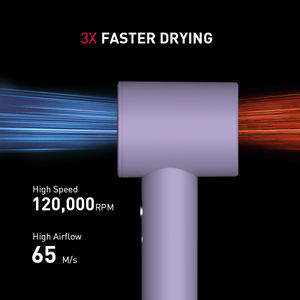 1600 Вт, профессиональный фен для путешествий, фен с ионным феном, постоянная температура, высокая скорость, низкий уровень шума, домашний пластик - Product Image 4