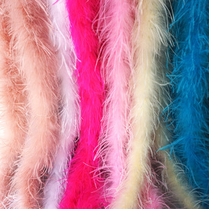 Plumes <span class=keywords><strong>d</strong></span>'autruche blanches en gros pour <span class=keywords><strong>d</strong></span>écoration de mariage, grandes plumes violettes pour costumes de carnaval et coiffes <span class=keywords><strong>d</strong></span>'oiseaux - Product Image 5