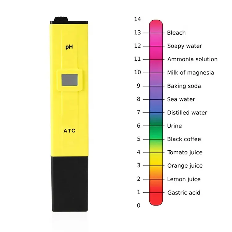 เครื่องวัดค่า PH ดิจิตอลความแม่นยำสูง/เครื่องทดสอบที่ใช้ในไซต์ทดลอง/เครื่องวัดค่า PH ชนิดปากกา