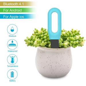 Medidor de suelo inteligente para el hogar 2 en 1, aplicación Zigbee, Control remoto, <span class=keywords><strong>Detector</strong></span> de temperatura y <span class=keywords><strong>humedad</strong></span> del suelo para pruebas de suelo de jardín - Product Image 2