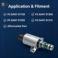 Vanne solénoïde de réduction de pression proportionnelle 1017628 compatible avec les excavatrices Sany SY135 SY205 SY215 SY245 SY365-10