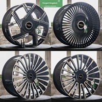 Jantes en alliage d'aluminium forgé pour AITO M9, Zeekr 009, Xpeng X9, Denza D9, HiPhi G, Voyah Dreamer ; Style MEGA Aftermarket