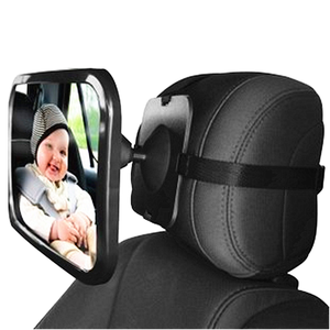 Kit intérieur de voiture avec miroir pour siège enfant facile à installer, rotation à 360 degrés, miroir de recul pour bébé - Product Image 1