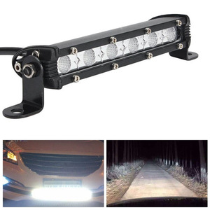 Projecteur LED 7 pouces 18W, lumière blanche pure, pour camions tout-terrain, SUV, bateaux, feux de conduite - Product Image 4