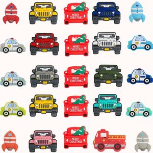 Mini Custom Silicone Focal Beads Food Grade Rocket <b>Car</b> 3D Designer Beadable Pen Luxury DIY Pacifier Chain Novelty Gifts Bulk - Product Image 3