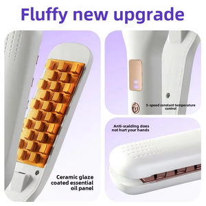 Rizador de Pelo Voluminizador Iónico de Cerámica Ondulador de Pelo Ondulado Tipo Maíz Herramienta de Peinado - Product Image 4