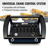 Télécommande sans fil universelle pour machines de levage, commande proportionnelle hydraulique, entièrement compatible avec diverses grues