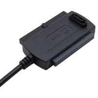 Cable USB 2.0 a SATA PATA IDE 3 en 1 Cable adaptador de unidad de estado sólido de 2,5 a 3,5 Cable adaptador USB a SATA