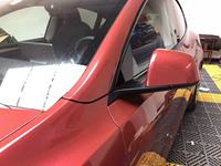 Revêtement de peinture automobile rouge cerise brillant PET avec garantie de 2 ans - Un rouleau au prix de gros
