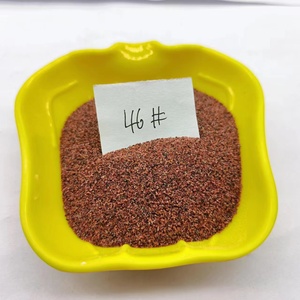 Ad alta durezza a basso costo abrasivo acrobazia smeriglio rosso a getto d'acqua granato 60 80 120 maglia - Product Image 6