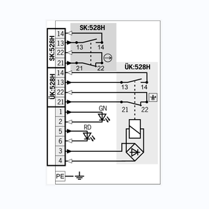 Interrupteur de sécurité EUCHNER TZ1RE024M 082051 IP67 230VAC 24VDC - Product Image 4