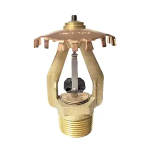 Supplier discount brass fusible alloy sprinkler head warehouse 74 degree esfr uright fire sprinkler