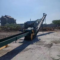 Broyeur à marteaux pour bois 10-15 TPH, déchiqueteuse de branches d'arbres, concasseur de bois avec moteur, haute productivité