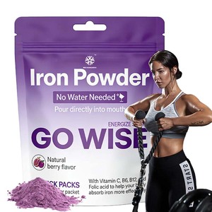 Integratore di Ferro in Polvere a Marchio Privato per Supporto all'Assorbimento del Ferro, Vitamina Prenatale, Supplemento Minerale per Mestruazioni, per Donne e Adulti - Product Image 1