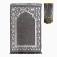 Alfombrilla de oración de bolsillo personalizada rápida, bolsa de alfombra de oración, alfombrilla de oración, regalo musulmán a buen precio