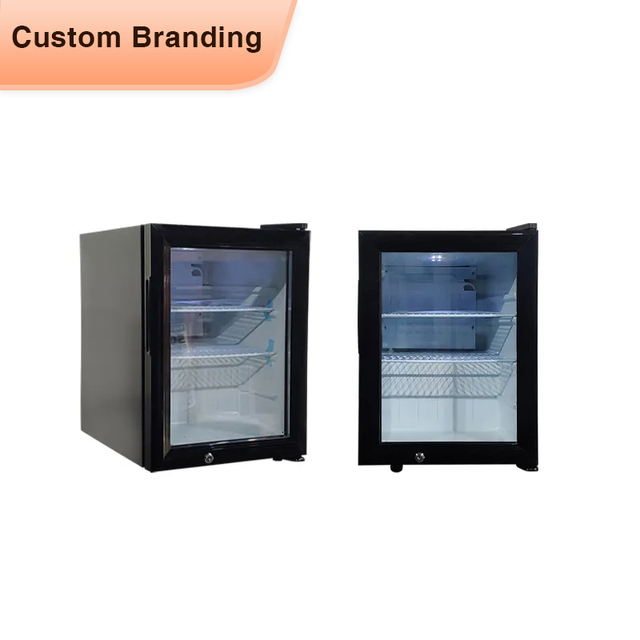 Meisda SC35 Beverage Display Mini Refrigerator 35L 3 Layers Beer Drink bar Fridge with Glass Door