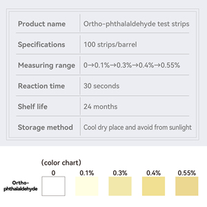 Strumento di misurazione laboratorio ospedaliero test acqua bevanda OPA strisce reattive acqua qualità del Test dell'acqua - Product Image 6