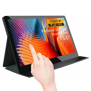 15.6 \ "FHD 1080P Xách Tay LCD Hiển Thị Với IPS Bảng Điều Chỉnh Màn Hình Cảm Ứng Được Xây Dựng Trong Loa Thứ Cấp Màn Hình Cho Máy Tính Xách Tay Trong Kho - Product Image 1