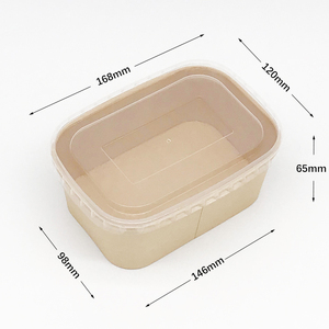 Contenedor de alimentos rellenable, rectangular, estampado, <span class=keywords><strong>togo</strong></span> - Product Image 3