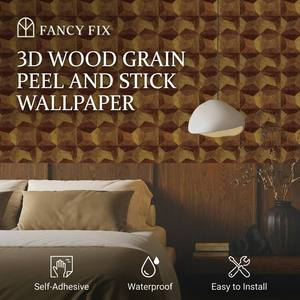 Papier peint vinyle autocollant imperméable <span class=keywords><strong>à</strong></span> l'eau, motif géométrique, design fantaisie, nouveau design, rouleaux <span class=keywords><strong>de</strong></span> 5 m/10 m pour les murs, usage domestique - Product Image 1