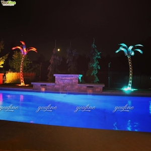 Escultura <span class=keywords><strong>de</strong></span> palmera <span class=keywords><strong>de</strong></span> metal <span class=keywords><strong>de</strong></span> <span class=keywords><strong>acero</strong></span> inoxidable con decoración <span class=keywords><strong>de</strong></span> jardines tropicales exóticos - Product Image 6