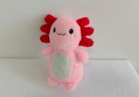 Peluche Axolotl rose Kawaii en gros, jouet en peluche doux pour enfants et collectionneurs, adorable peluche Axolotl