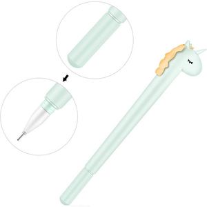 New Kawaii Unicorn Gel Ink Plastic <b>Pen</b> Bulk Korean Customized Logo Printing Cute for Girls Gift - Product Image 2