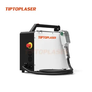 Boya ve pas kaldırma için TIPTOP 50w sırt çantası taşınabilir darbe lazer ışını temizleme makinesi en iyi fiyat