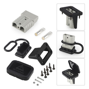 Connecteur de charge industriel 50A femelle 3 positions avec cache-poussière pour applications à courant élevé - Product Image 4
