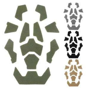 แผ่นรองกันกระแทกแบบยุทธวิธีสำหรับหมวกกันน็อคจักรยาน  แผ่นรองในแบบเมมโมรี่โฟมสำหรับหมวกกันน็อค ACH/<span class=keywords><strong>MICH</strong></span>/IBH/PASGT/<span class=keywords><strong>USMC</strong></span>/แอร์ซอฟต์ - Product Image 3