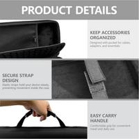 Sac de voyage rigide en EVA de qualité supérieure avec mousse personnalisée pour contrôleur DJ et équipement audio, étui en EVA