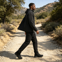 Vestes de sport imperméables à fermeture éclair de haute qualité 100% polyester pour hommes, séchage rapide, coupe-vent, randonnée en plein air, veste de randonnée