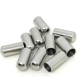 1.5-4Mm Thép Không Gỉ End Mũ Hình Trụ Dây Da Uốn End <span class=keywords><strong>Clasp</strong></span> Cho Tự Làm Vòng Đeo Tay Vòng Cổ Trang Sức Làm Phụ Kiện - Product Image 4