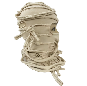 قناع بالاكلافا بالجملة بتصميم ممزق على طراز الهيب هوب، قناع تكتيكي مخصص للتزلج بفتحة واحدة وبكميات طلب منخفضة - Product Image 2