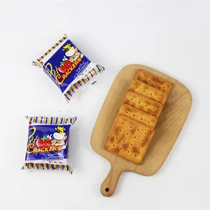 Snack cinesi prodotti alimentari 70g soda cracker biscotto manzo sapore di pomodoro satiety biscotti avvolti individuali in regalo