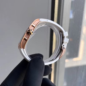 Luxury RM67-01 Style Ultra-Thin Hollow Out <b>Skeleton</b> <b>Watch</b> Metal Case Rubber Band Sport Automatic Limited Edition Custom Design - Product Image 5