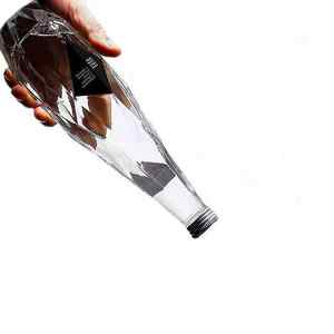 Desain grosir 350ml 500ml 750ml botol minuman keras kaca anggur Brandy Gin Tequila Spirit Vodka botol dengan tutup sekrup - Product Image 5