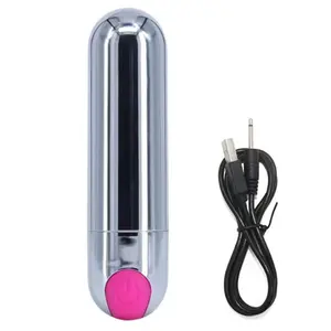 Rechargeable 10 Vibration Modes Super Powerful Usb Bullet Vibrator Waterproof Portable Adult Sex Toy Porn Mini Bullet Vibrator
