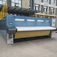 Matériaux haute résistance, 3 rouleaux, repasseuse industrielle pour linge d'hôtel, machine à repasser automatique professionnelle pour tissus intelligents