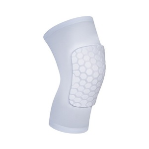 Chaussettes de compression sans pieds en nid d'abeille pour le basketball, le cyclisme, le football, le volleyball, l'entraînement, avec protection des genoux et des jambes - Product Image 5