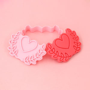 Serie del Día de San Valentín Love Kiss Cupid's Arrow Galleta Molde Herramienta para hornear y repostería para hornear dulces y <span class=keywords><strong>pan</strong></span> - Product Image 2